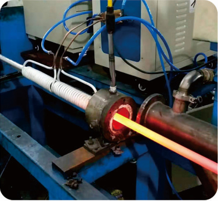 machine de chauffage par induction 160KW pour le recuit en ligne d'acier inoxydable