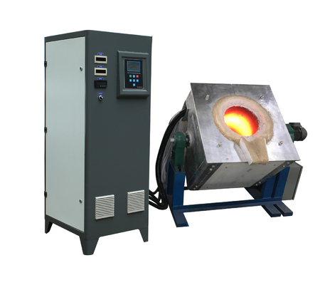 Fréquence de fonte 1-10Khz de lumière d'écran tactile d'équipement de l'induction 60KW pour la fusion des métaux